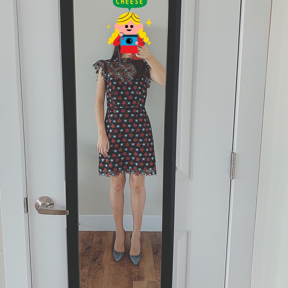 Sandro star dress